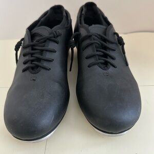 THEATRICALS Tap Dancing Shoes Adult unisex size 6-Black/ NWOB